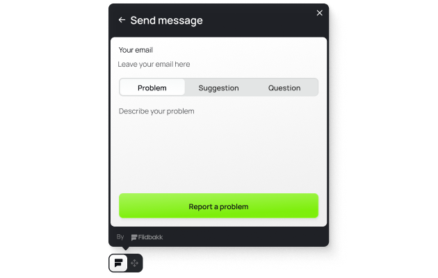 Feedback web form
