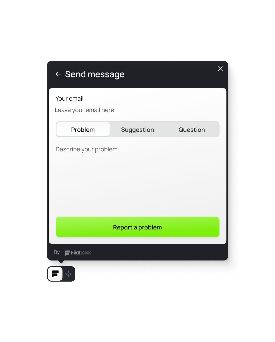 Feedback web form